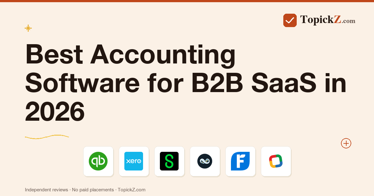 Best Accounting Software for B2B SaaS in 2026: 8 Tools Tested for Finance Teams