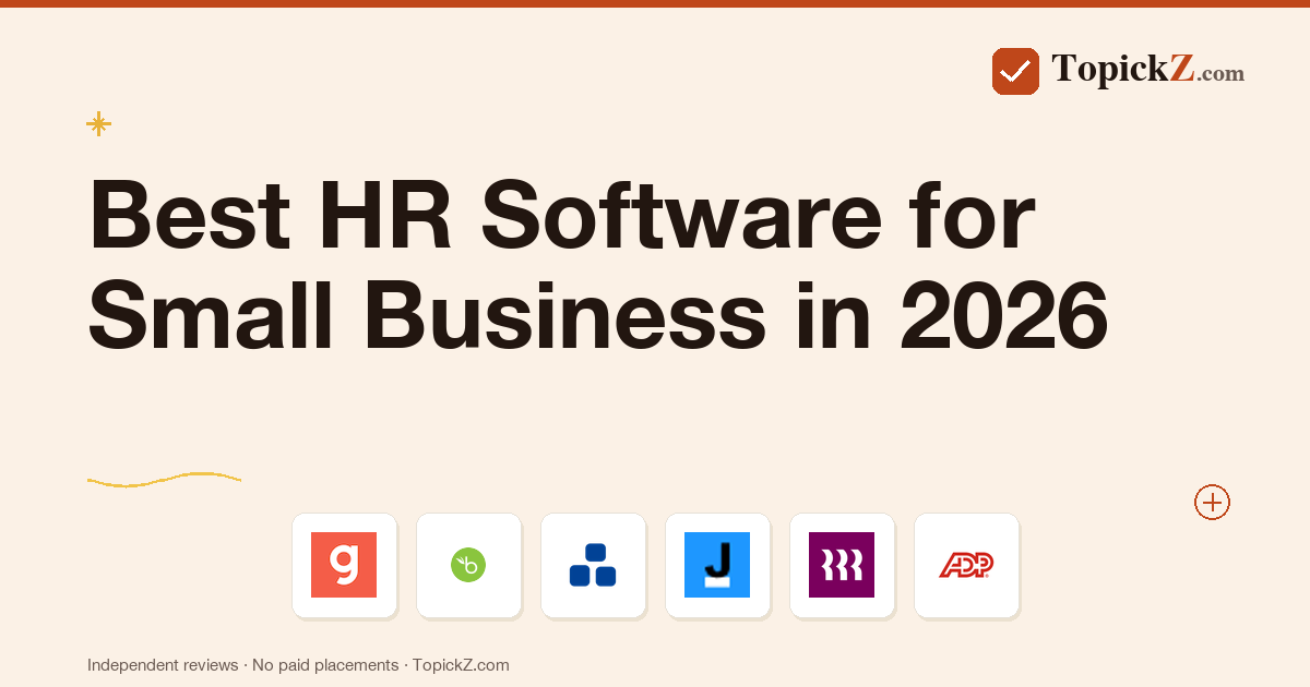 Best HR Software for Small Business in 2026: 10 Tools