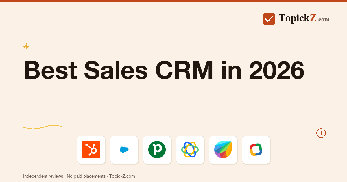 Best Sales CRM in 2026: 16 Tools for Pipeline and Forecasting