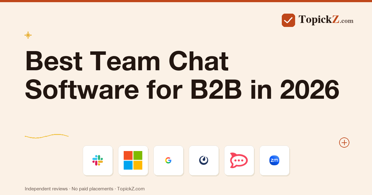 Best Team Chat Software for B2B in 2026: 9 Tools Tested Across 40+ Deployments
